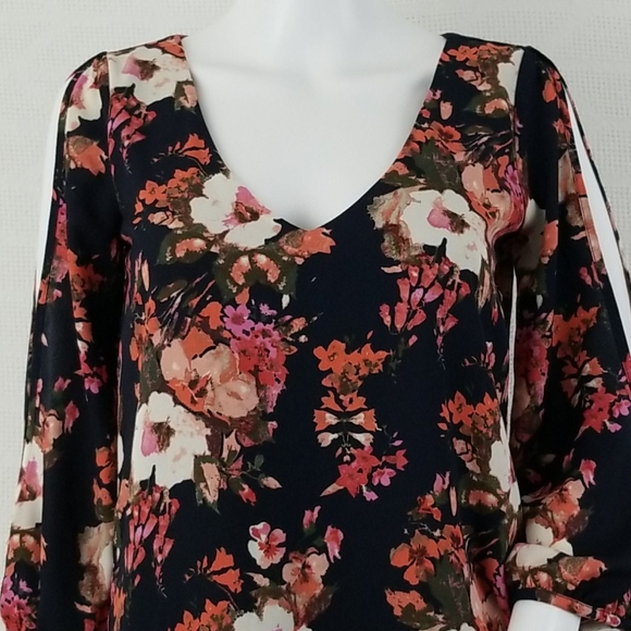 Lulu's Shifting Dears Navy Blue Floral Print Dress - Picture 5 of 15